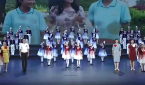 少儿口才朗诵表演节目《最美人间九月天》全套演出资料_少儿口才节目网