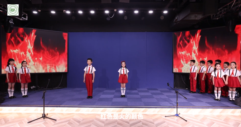 少儿口才朗诵表演节目《我喜欢红色》全套演出资料_少儿口才节目网
