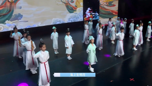 少儿口才朗诵表演节目《月宫诗话》全套演出资料_少儿口才节目网